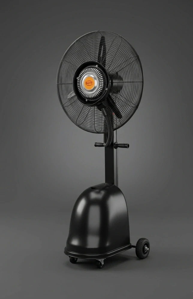 Ventilátor s rozprašovačom vody