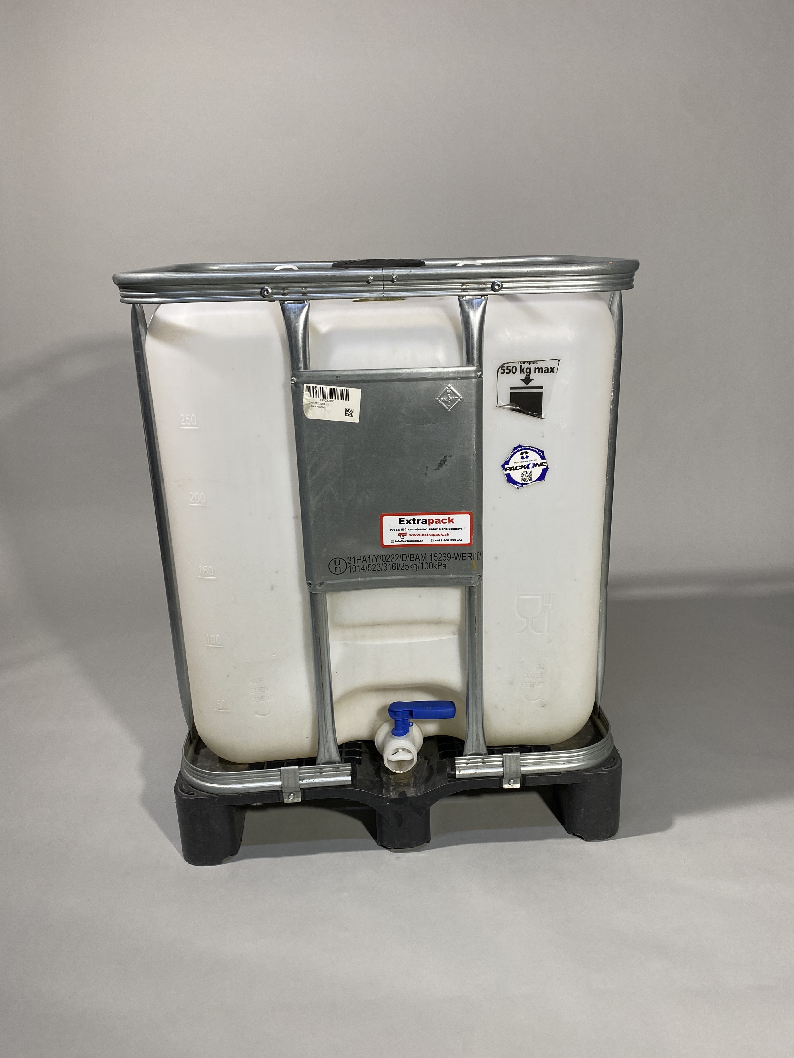 Závažie IBC bandaska 300 L s obalom