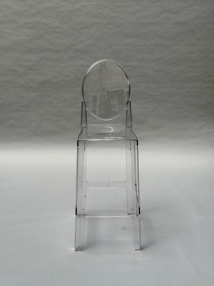 Barová stolička GHOST - transparentná