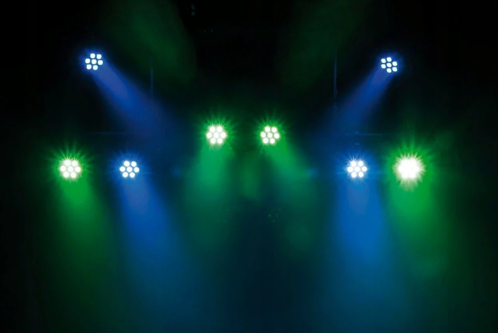 Osvetlenie farebné set + pult