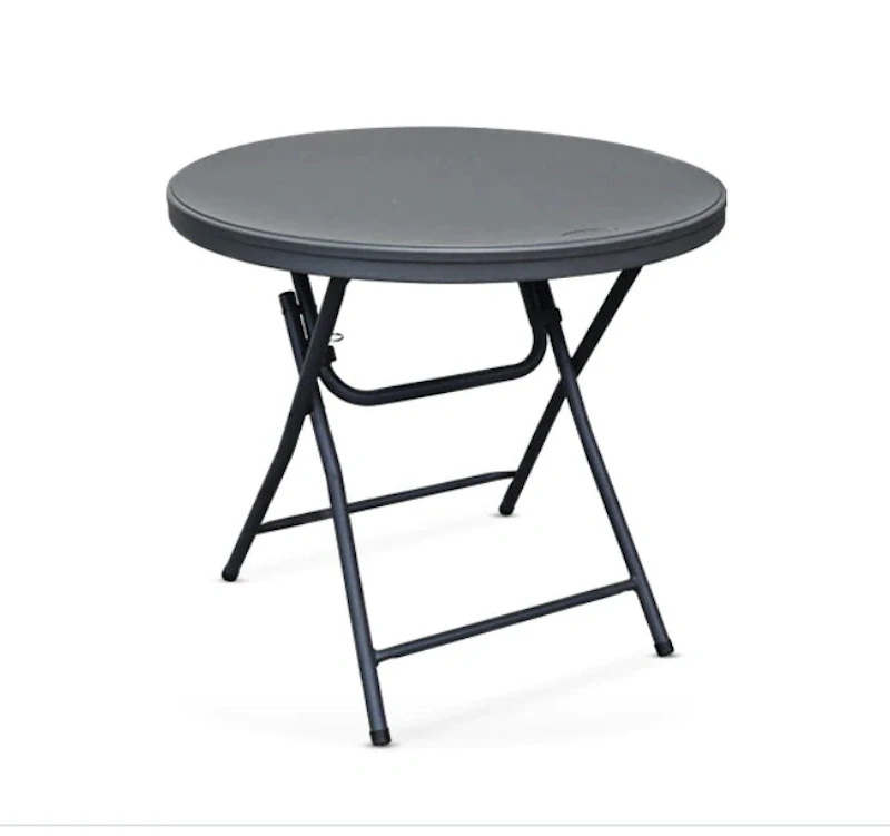 Kaviarenský stôl Ø 80 cm s elastickým návlekom 