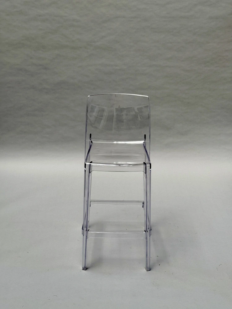 Barová stolička transparentná