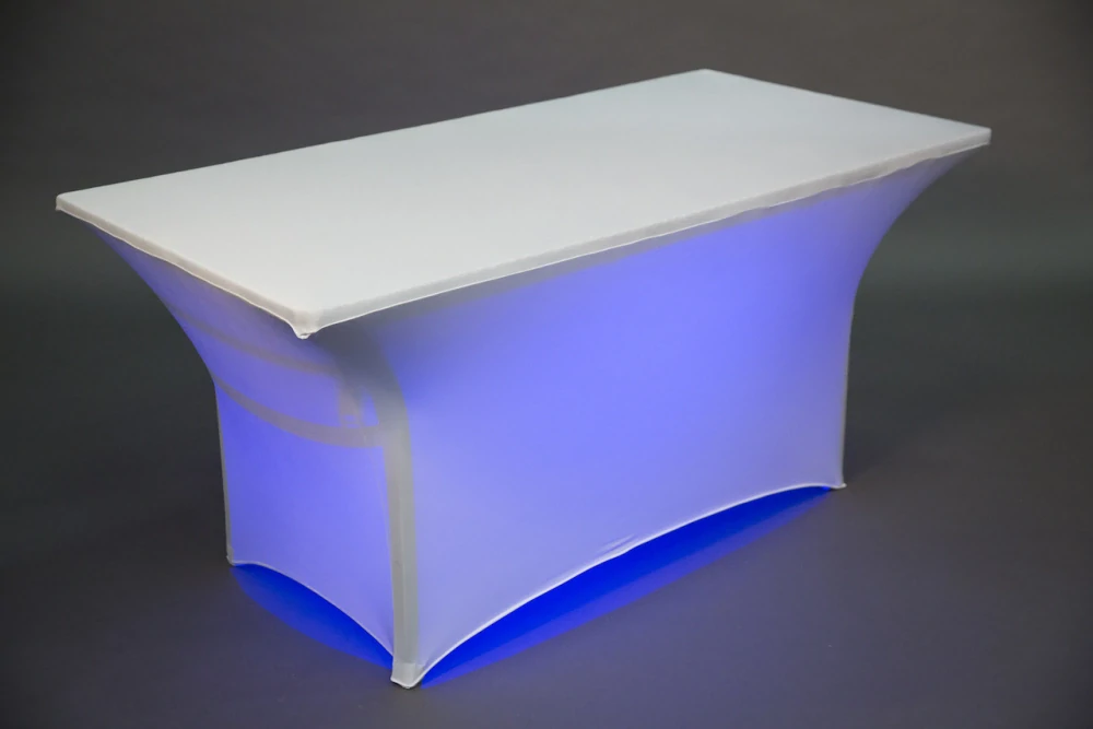 Stôl 160 x 80 cm s elastickým návlekom