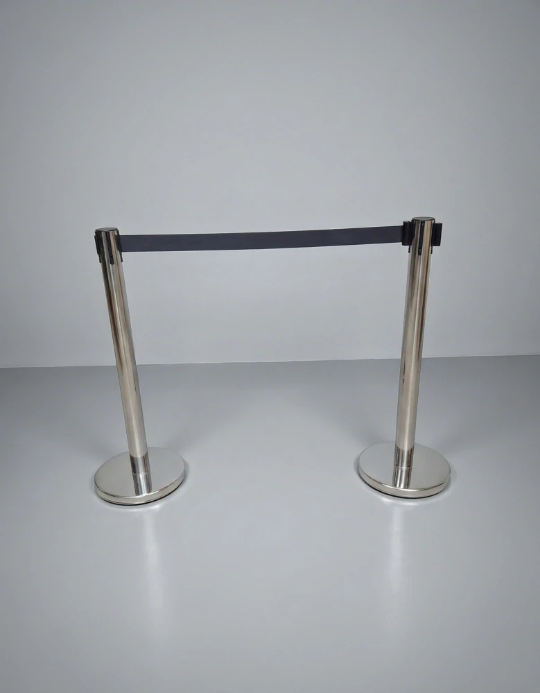 Letiskový stĺpik čierna páska