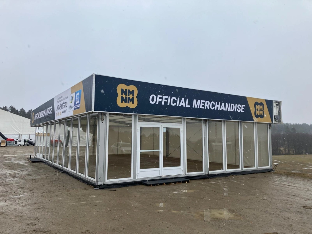 Plochý stan 10 x 20 m