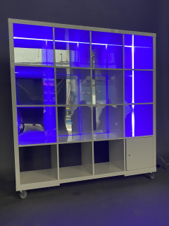 Zábarie biele - LED posvietenie