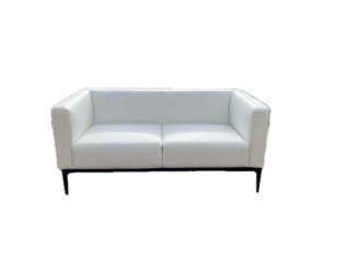 Sedačka koženková BIELA